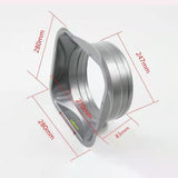 Maxbell Air Vent Duct Connector Flange Metal Galvanized Fittings Durable Replacement Large