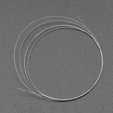 Maxbell 4xDiamond Wire Saw Silver Minimal Loss 1 Meters/lot for Glass Jewelry Ceramics 0.25mm