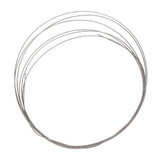 Maxbell 2xDiamond Wire Saw Silver Minimal Loss 1 Meters/lot for Glass Jewelry Ceramics 0.25mm