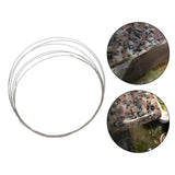 Maxbell 2xDiamond Wire Saw Silver Minimal Loss 1 Meters/lot for Glass Jewelry Ceramics 0.25mm