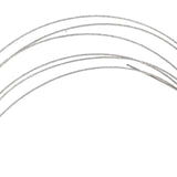 Maxbell 2xDiamond Wire Saw Silver Minimal Loss 1 Meters/lot for Glass Jewelry Ceramics 0.25mm