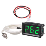 Maxbell K Type Thermometer Easy to Use -30-800 Degrees for Garden Office Guitar Room Green
