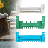 Maxbell Beehive Entrance Reducer Easy to Install Plastic Mouse Guard for Year Around White