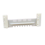 Maxbell Beehive Entrance Reducer Easy to Install Plastic Mouse Guard for Year Around White