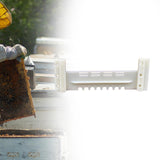 Maxbell Beehive Entrance Reducer Easy to Install Plastic Mouse Guard for Year Around White