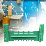 Maxbell Beehive Entrance Reducer Easy to Install Plastic Mouse Guard for Year Around Green