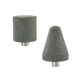 Maxbell Silicon Carbide Grinding Stone Flower Pot Sharpening Shaping Polishing Wheel Cylindrical 4.1X4CM