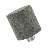 Maxbell Silicon Carbide Grinding Stone Flower Pot Sharpening Shaping Polishing Wheel Cylindrical 4.1X4CM