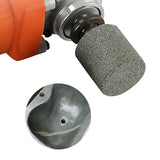 Maxbell Silicon Carbide Grinding Stone Flower Pot Sharpening Shaping Polishing Wheel Cylindrical 4.1X4CM