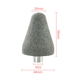 Maxbell Silicon Carbide Grinding Stone Flower Pot Sharpening Shaping Polishing Wheel Cone 5.8X4.4CM