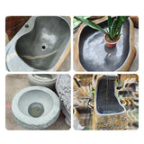 Maxbell Silicon Carbide Grinding Stone Flower Pot Sharpening Shaping Polishing Wheel Cone 5.8X4.4CM