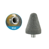 Maxbell Silicon Carbide Grinding Stone Flower Pot Sharpening Shaping Polishing Wheel Cone 5.8X4.4CM
