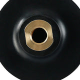 Maxbell Rubber Backing Pad Bendable for Counter Edge Dry Polishing Angle Grinder Style B