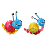 Maxbell Maxbell Snail Shaped Yard Iron Art Wall Decor Adorable for Garden Patio Porch Durable Red Body