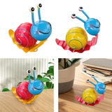 Maxbell Maxbell Snail Shaped Yard Iron Art Wall Decor Adorable for Garden Patio Porch Durable Red Body
