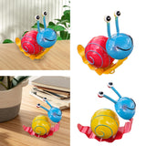Maxbell Maxbell Snail Shaped Yard Iron Art Wall Decor Adorable for Garden Patio Porch Durable Red Body