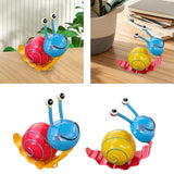 Maxbell Maxbell Snail Shaped Yard Iron Art Wall Decor Adorable for Garden Patio Porch Durable Red Body