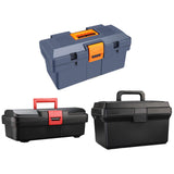 Maxbell Empty Tool Box Portable Multifunction Tool Storage for Electrician Workshops 12inch