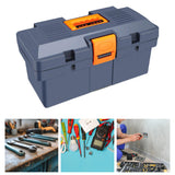 Maxbell Empty Tool Box Portable Multifunction Tool Storage for Electrician Workshops 12inch