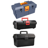 Maxbell Empty Tool Box Portable Multifunction Tool Storage for Electrician Workshops 12inch