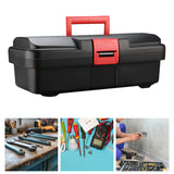 Maxbell Empty Tool Box Portable Multifunction Tool Storage for Electrician Workshops 15inch