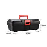 Maxbell Empty Tool Box Portable Multifunction Tool Storage for Electrician Workshops 15inch