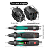Maxbell Voltage Tester Pens Non Contact Electric Tester Pen for Wire Test Electrician US to EU