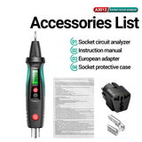 Maxbell Voltage Tester Pens Non Contact Electric Tester Pen for Wire Test Electrician US to EU