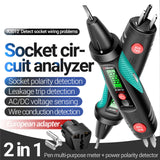 Maxbell Voltage Tester Pens Non Contact Electric Tester Pen for Wire Test Electrician US to EU