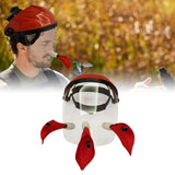 Maxbell Hummingbird Feeder Adjustable Hummingbird Face Cover for Garden Yard Outside 3 Feeding Ports