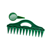 Maxbell Soil Digger Planter Gardening 12 Hole Spacing Tools with Handle Garden Tools 1 set