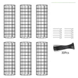 Maxbell 6Pcs Tree Wrap Cage Plant Guard Accessory Lightweight Damaged Bark Protector