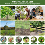 Maxbell 6Pcs Tree Wrap Cage Plant Guard Accessory Lightweight Damaged Bark Protector