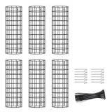 Maxbell 6Pcs Tree Wrap Cage Plant Guard Accessory Lightweight Damaged Bark Protector