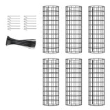 Maxbell 6Pcs Tree Wrap Cage Plant Guard Accessory Lightweight Damaged Bark Protector