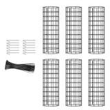 Maxbell 6Pcs Tree Wrap Cage Plant Guard Accessory Lightweight Damaged Bark Protector