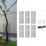 Maxbell 6Pcs Tree Wrap Cage Plant Guard Accessory Lightweight Damaged Bark Protector