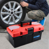 Maxbell Tool Box with Handle Portable for Professional Maintenance Father’S Day Gift 15 Inch