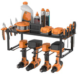 Maxbell Power Tool Organizer Wall Mounted Heavy Duty Tool Shelf for Home Improvement