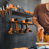 Maxbell Power Tool Organizer Wall Mounted Heavy Duty Tool Shelf for Home Improvement