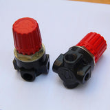 Maxbell Air Pump Compressor Part Pressure Regulator Valve for Automotive Refinishing Four Holes