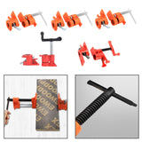 Wood Gluing Pipe Clamp Set Pipe Clamps for DIY Projects Workshop Woodworking 0.5inch