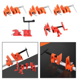 Wood Gluing Pipe Clamp Set Pipe Clamps for DIY Projects Workshop Woodworking 0.5inch