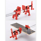 Wood Gluing Pipe Clamp Set Pipe Clamps for DIY Projects Workshop Woodworking 0.5inch