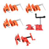 Wood Gluing Pipe Clamp Set Pipe Clamps for DIY Projects Workshop Woodworking 0.5inch