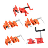 Wood Gluing Pipe Clamp Set Pipe Clamps for DIY Projects Workshop Woodworking 0.5inch
