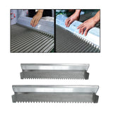 Maxbell Square Notch Trowel Accessory for Remodelers Professional Contractors Diy'er 60CM Length