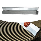 Maxbell Square Notch Trowel Accessory for Remodelers Professional Contractors Diy'er 75CM Length