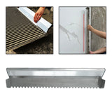 Maxbell Square Notch Trowel Accessory for Remodelers Professional Contractors Diy'er 75CM Length