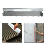 Maxbell Square Notch Trowel Accessory for Remodelers Professional Contractors Diy'er 75CM Length